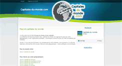 Desktop Screenshot of capitales-du-monde.com